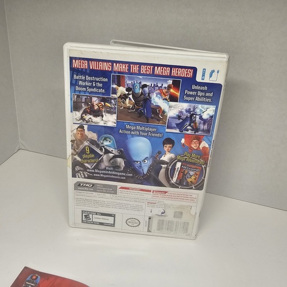 Megamind Mega Team Unite Nintendo Wii CIB - Picture 4 of 5
